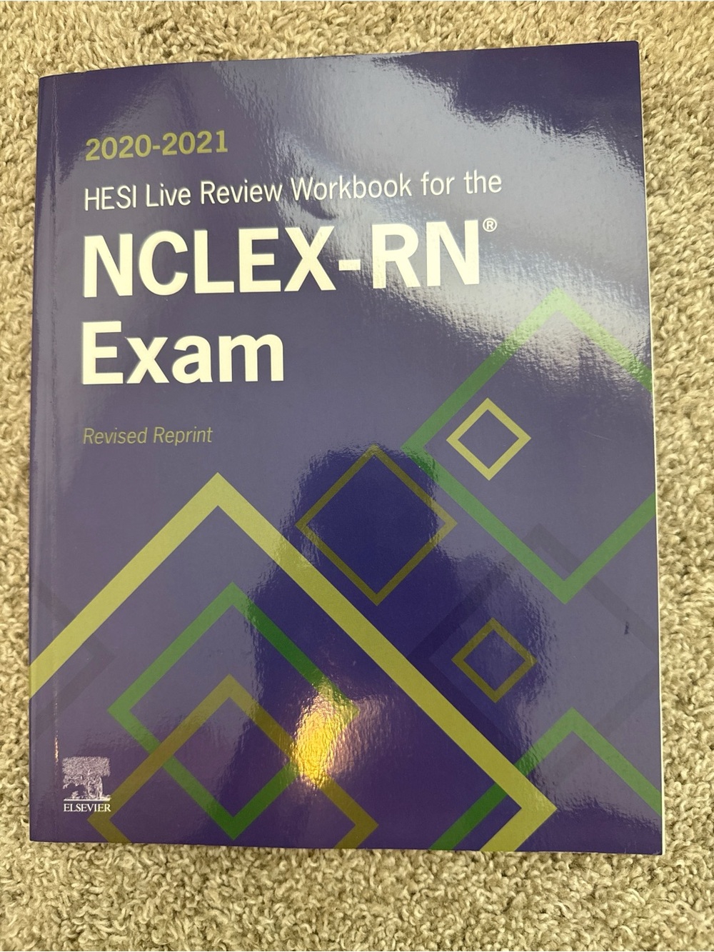HESI 2020-2021 Live Review Workbook for NCLEX-RN Exam - Nursing